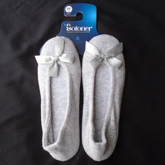 Isotoner Shoes - Womens Terry Isotoner Ballerina Slippers